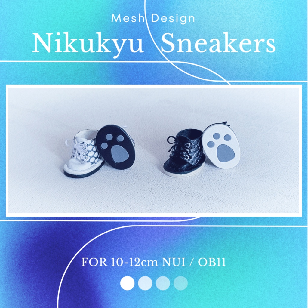 Nikukyu Sneakers ( Mesh Design ) 再頒布△