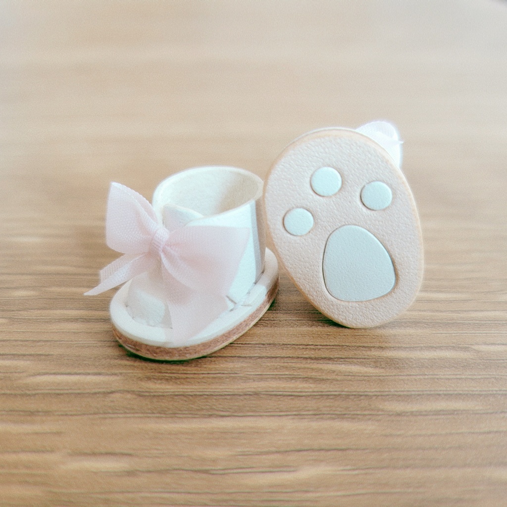 桜色 Ribbon Boots ( 肉球🐾 )