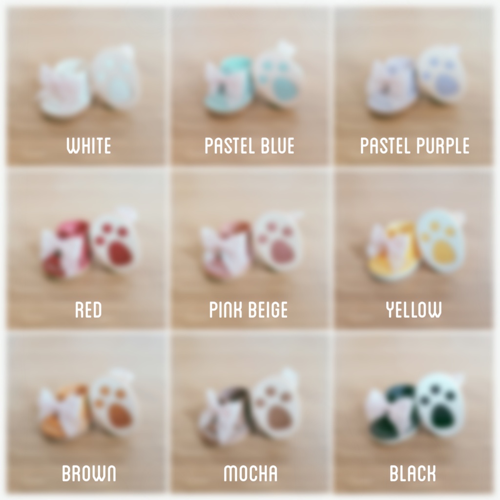 桜色 Ribbon Boots ( 肉球🐾 )