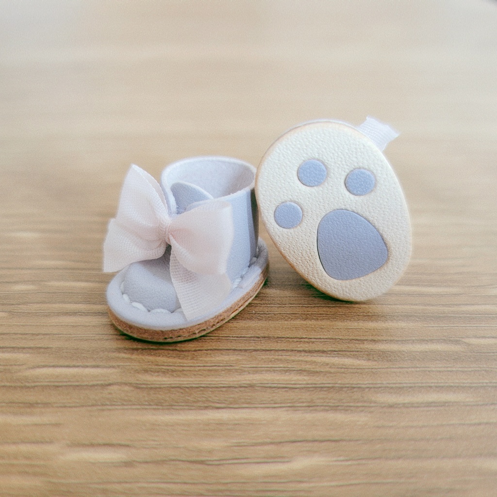 桜色 Ribbon Boots ( 肉球🐾 )