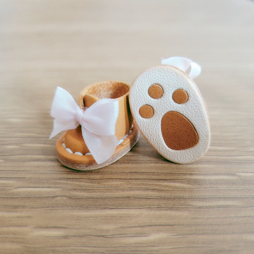 桜色 Ribbon Boots ( 肉球🐾 )