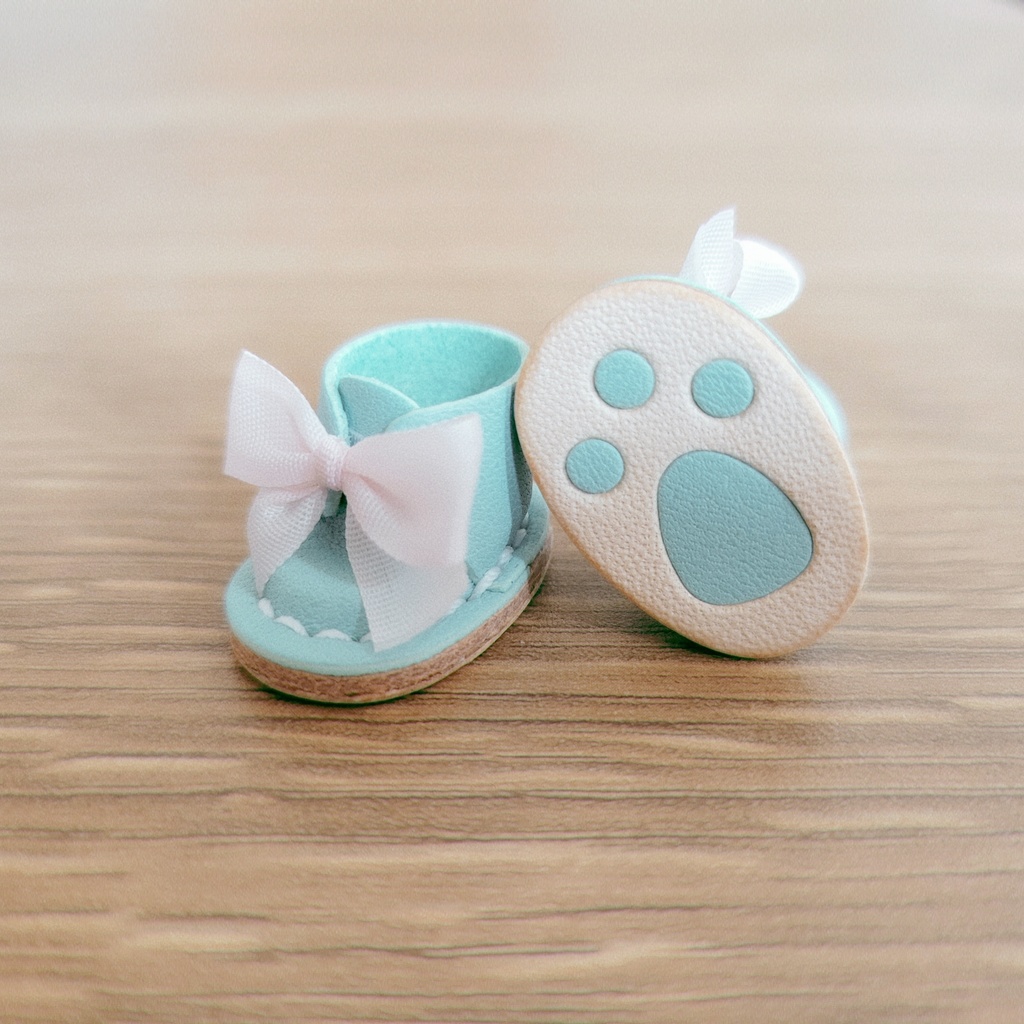 桜色 Ribbon Boots ( 肉球🐾 )