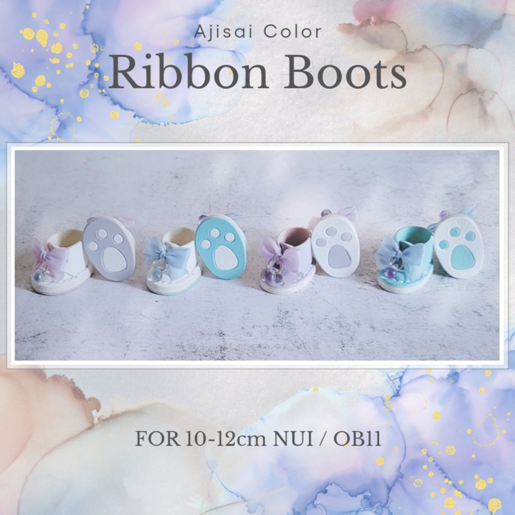 ็ดซ้ฝ่ฑ่ฒ Ribbon Boots ๐พ