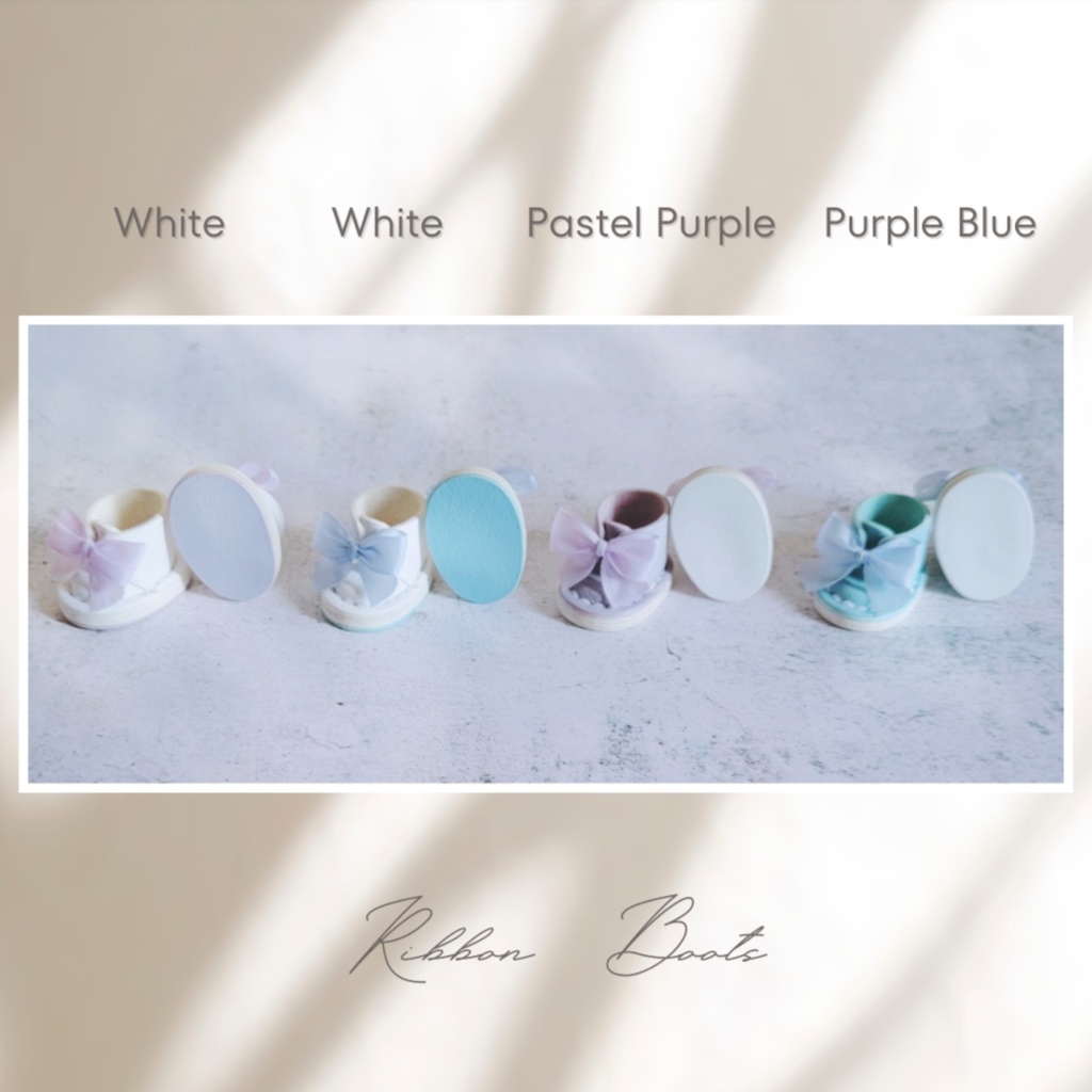 ็ดซ้ฝ่ฑ่ฒ Ribbon Boots ๐พ