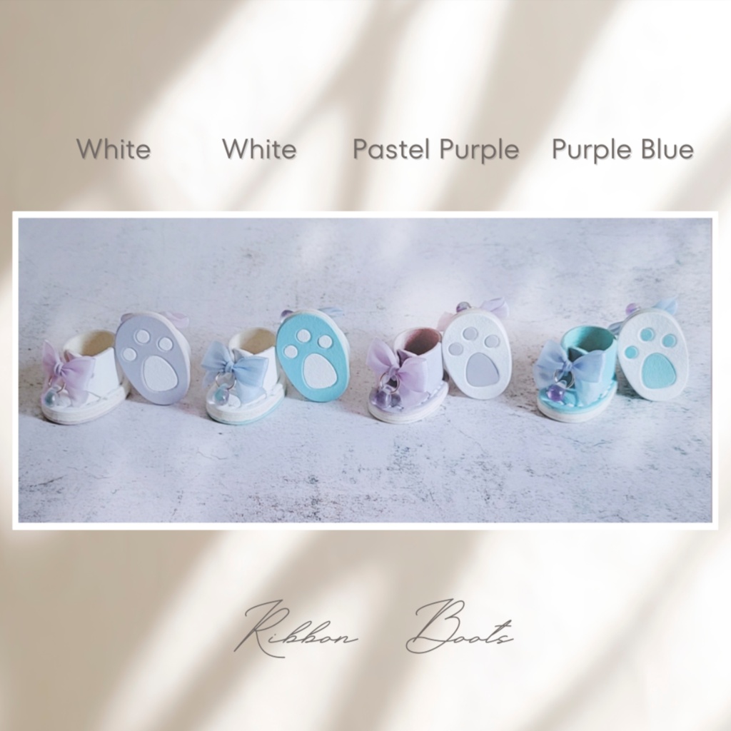 ็ดซ้ฝ่ฑ่ฒ Ribbon Boots ๐พ