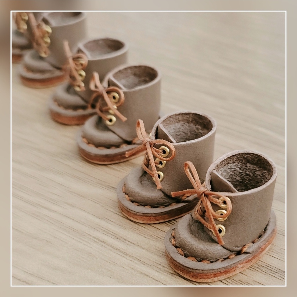 Nikukyu Sneakers ( OliveBrown ) ๅ้ ๅธโณ