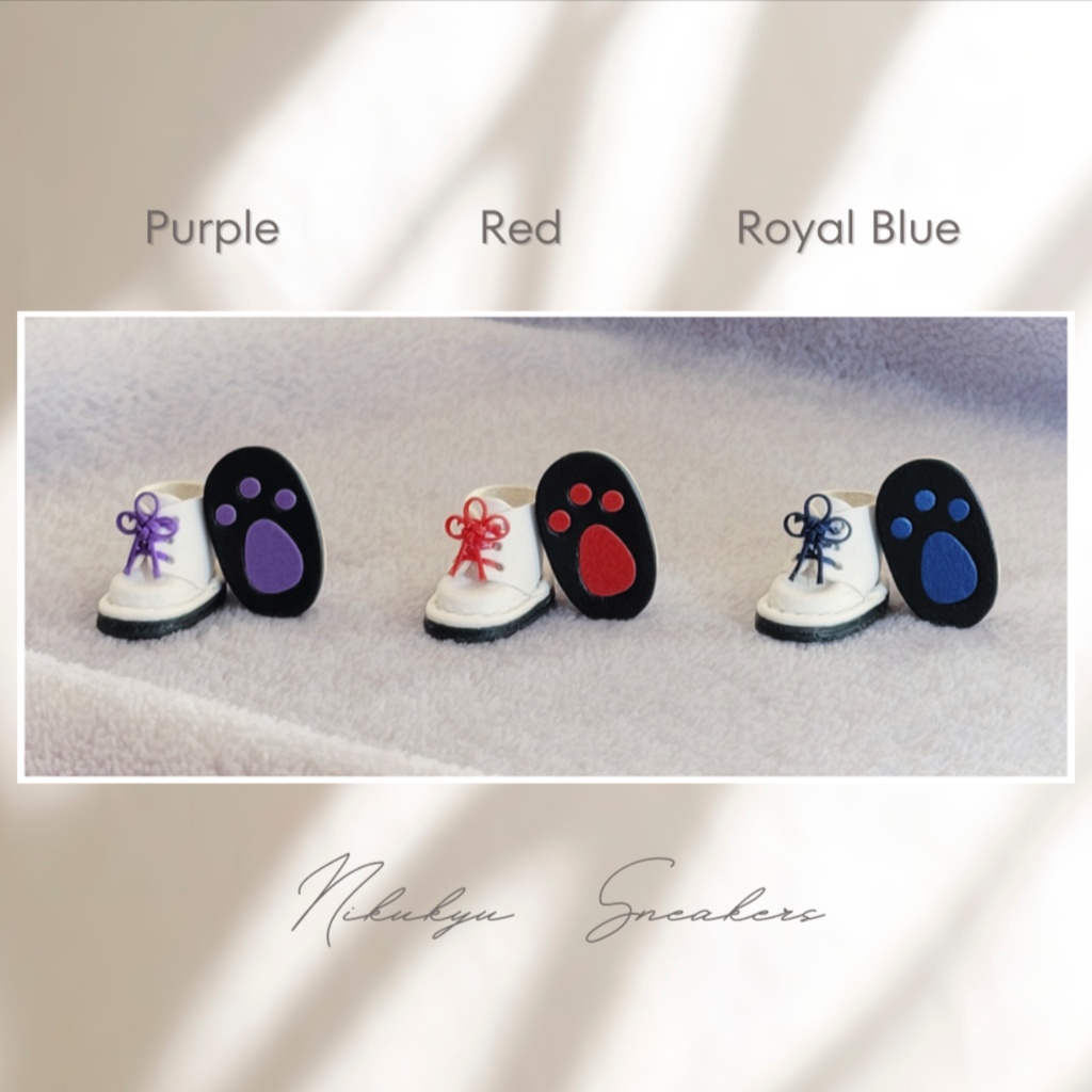 Nikukyu Sneakers ( ChineseKnot )【ねんぷにサイズ】