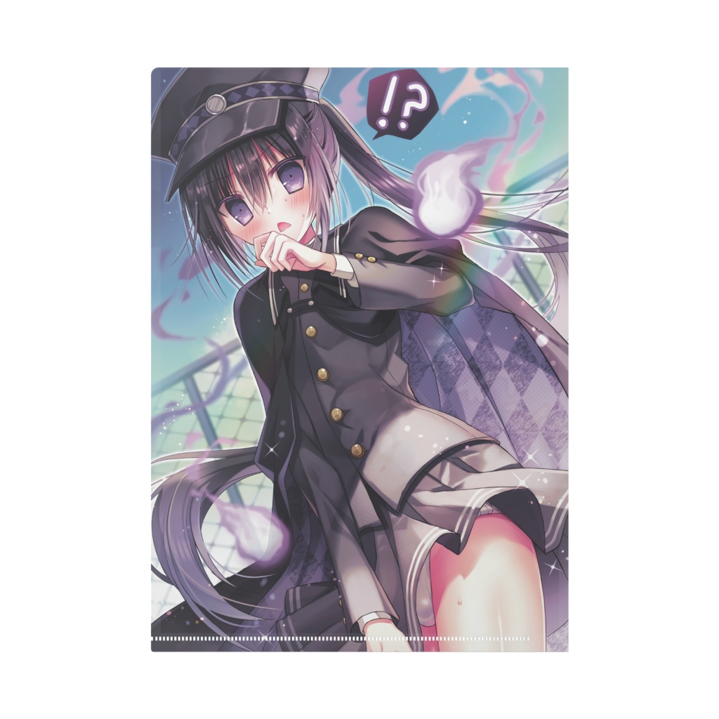 ウサ&幽霊くんクリアファイル