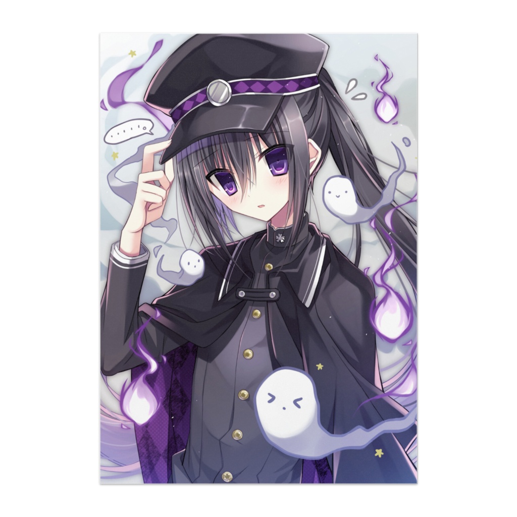 学校に居る臆病な幽霊くんポスター