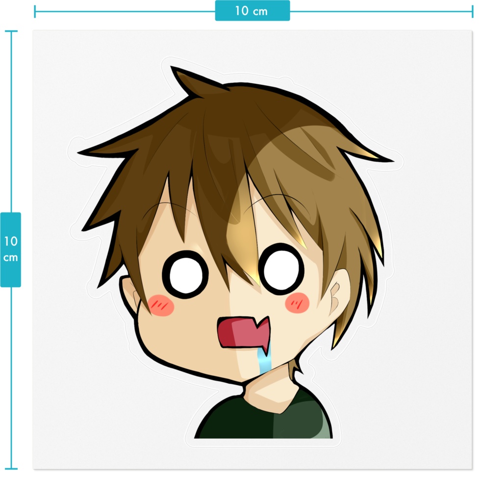 初心者のステッカー