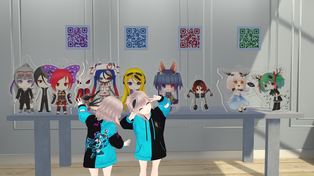 骸Squad!!グッズモデル配布中!