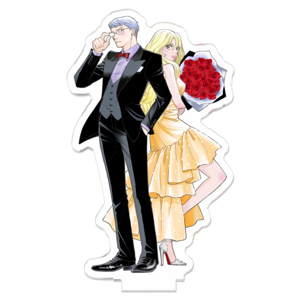 【Rouge5周年グッズ】アクリルスタンド/阪口ナオミ「お前を殺るまで何度でも」