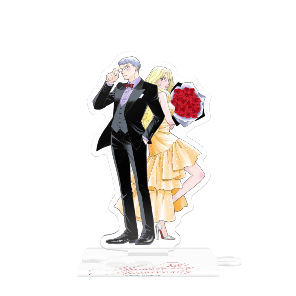 【Rouge5周年グッズ】アクリルスタンド/阪口ナオミ「お前を殺るまで何度でも」