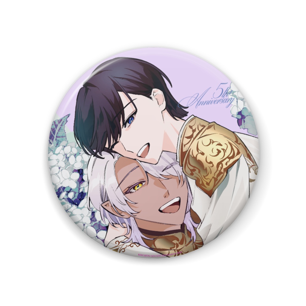 【Rouge5周年グッズ】缶バッジ/INK「ももよのよすが」