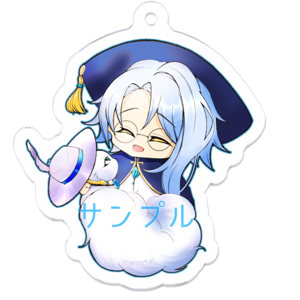 ゆめくろエスト先生のアクキー