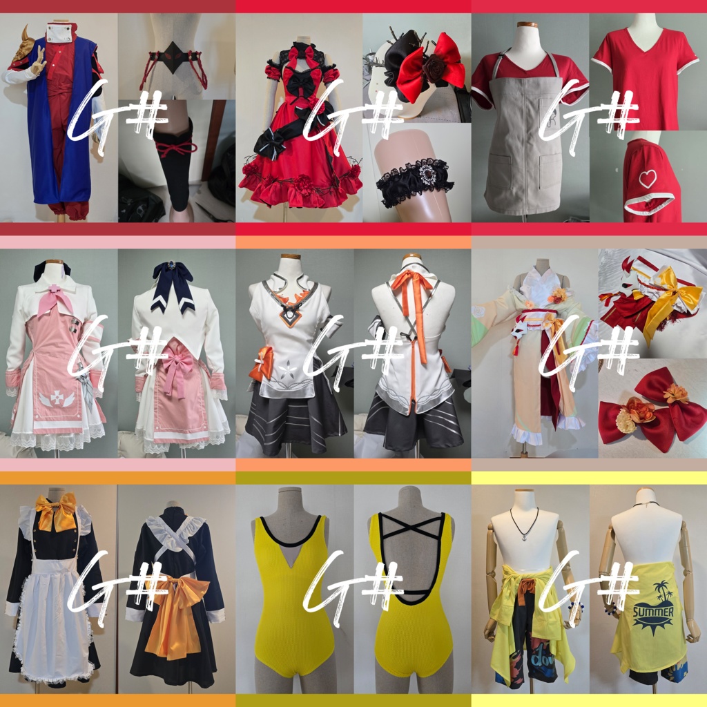 [コスプレ] 衣装、ウィッグ、小物のオーダーメイド注文受付中