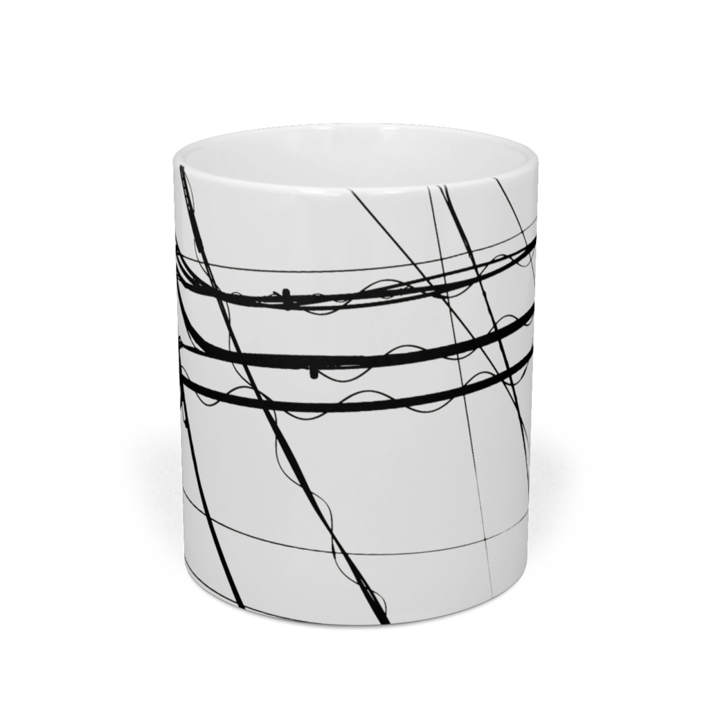 電線1 マグカップ