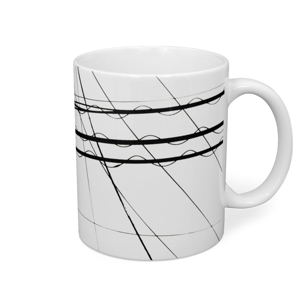 電線1 マグカップ