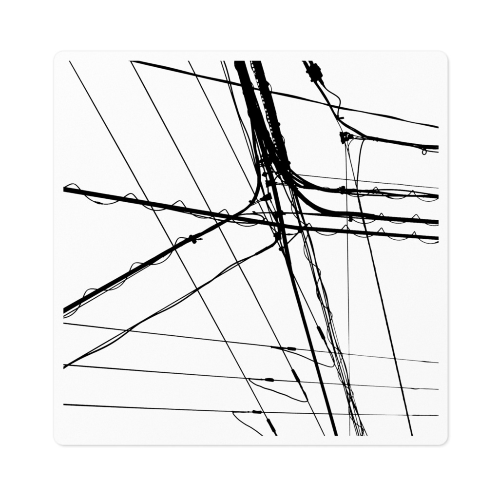 電線6 ステッカー