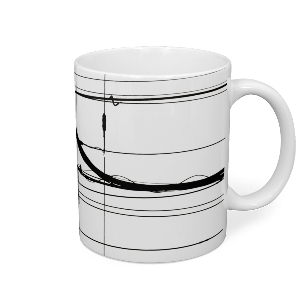 電線5 マグカップ