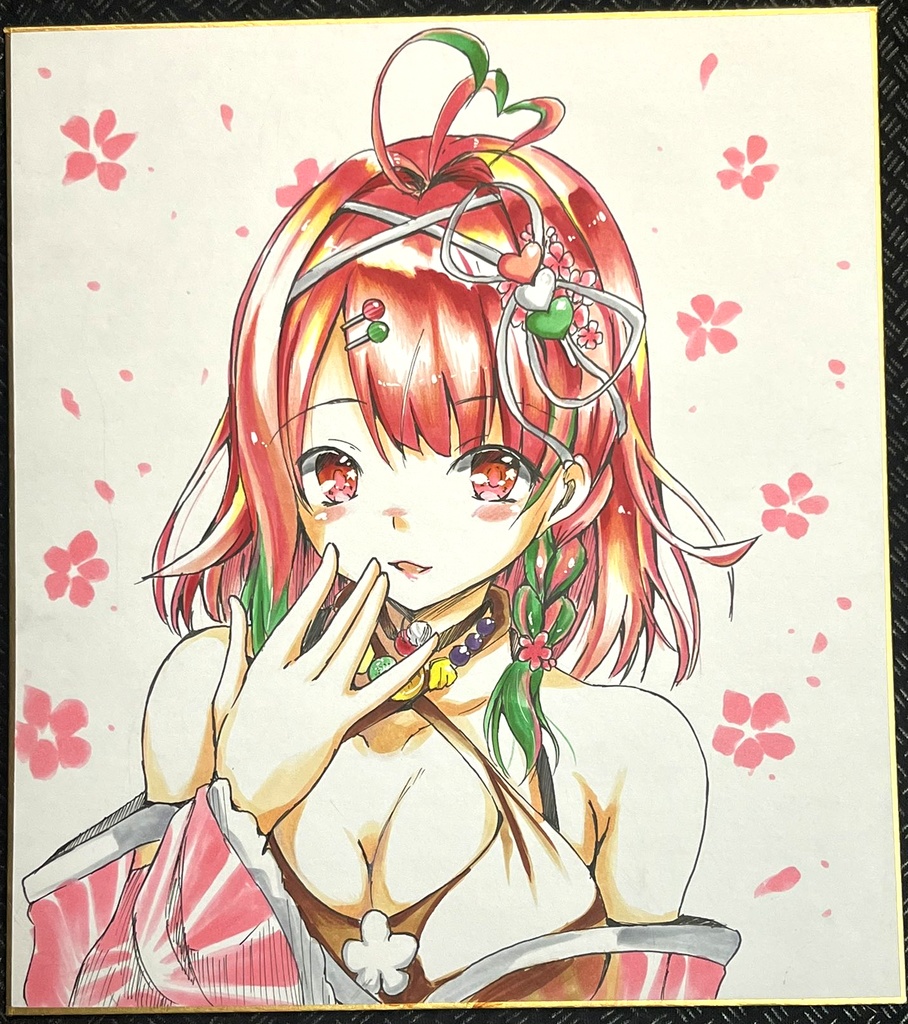 【大色紙】白玉あんこ