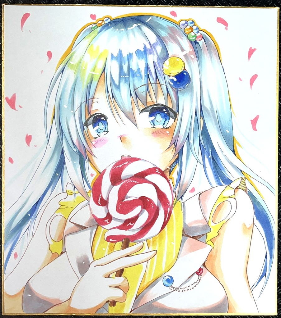 【大色紙】飴色あめう