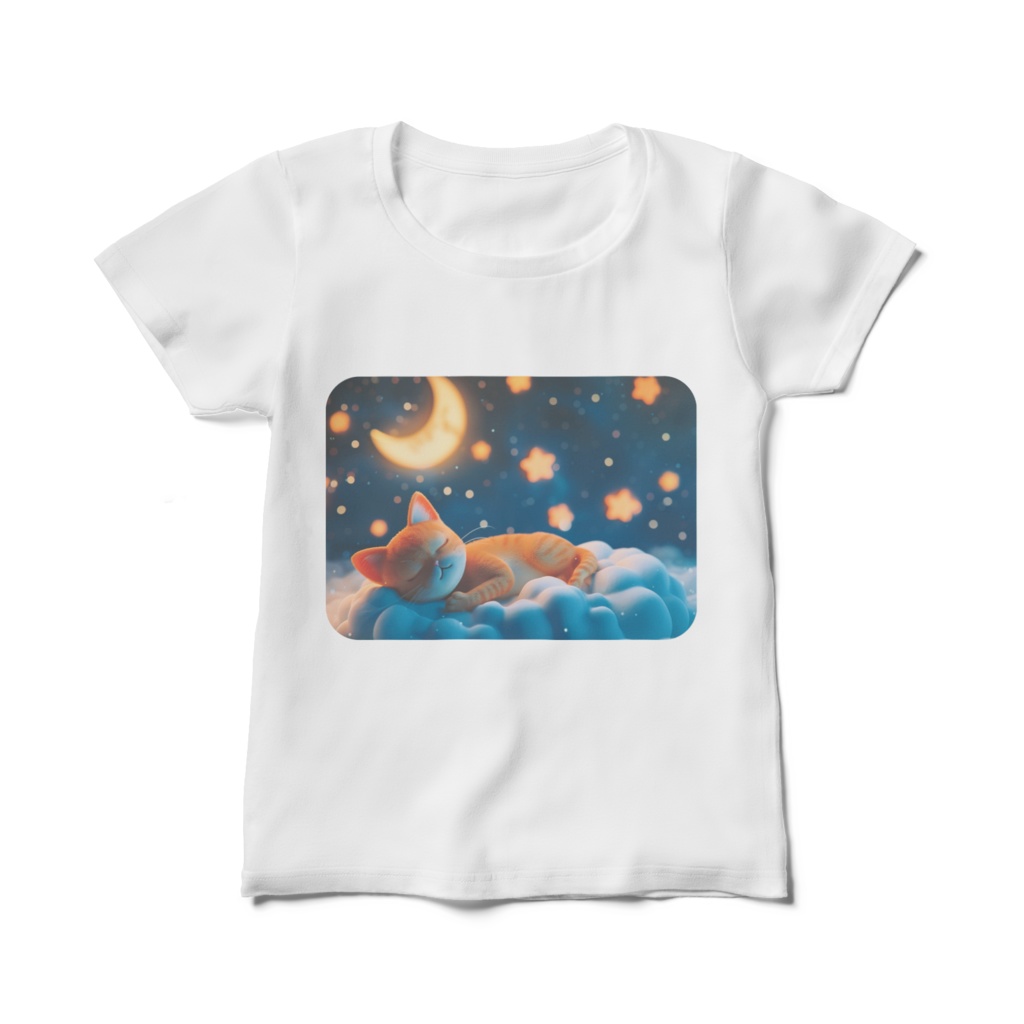 雲の上で眠るネコ - cat sleeping on a cloud -