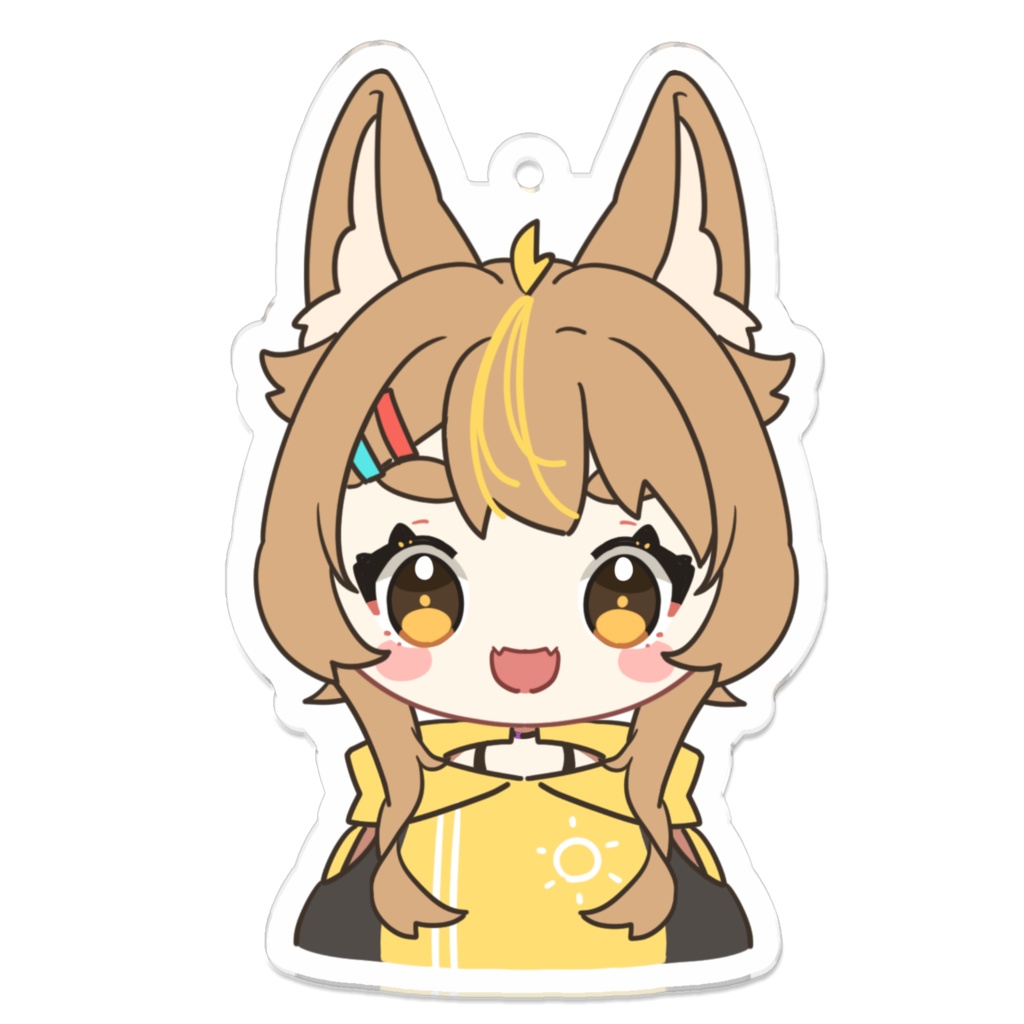 にっこりアクキー