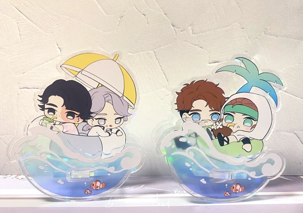 納探＆占傭 夏コミゆらゆらアクリルスタンド🏖