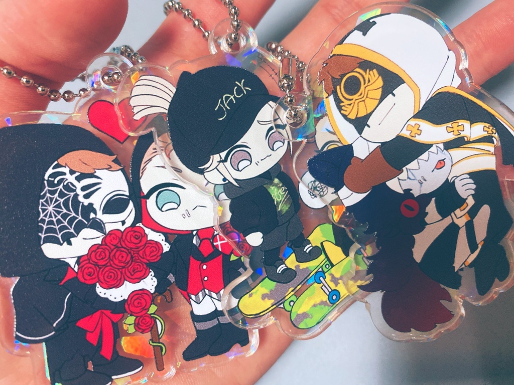 うらよちびアクキー&シール