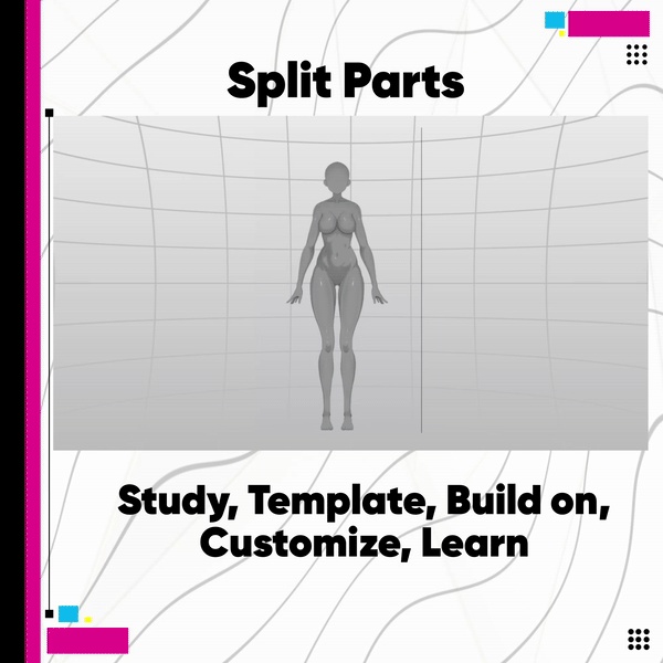 Rigged Full Body Base (Source Files)