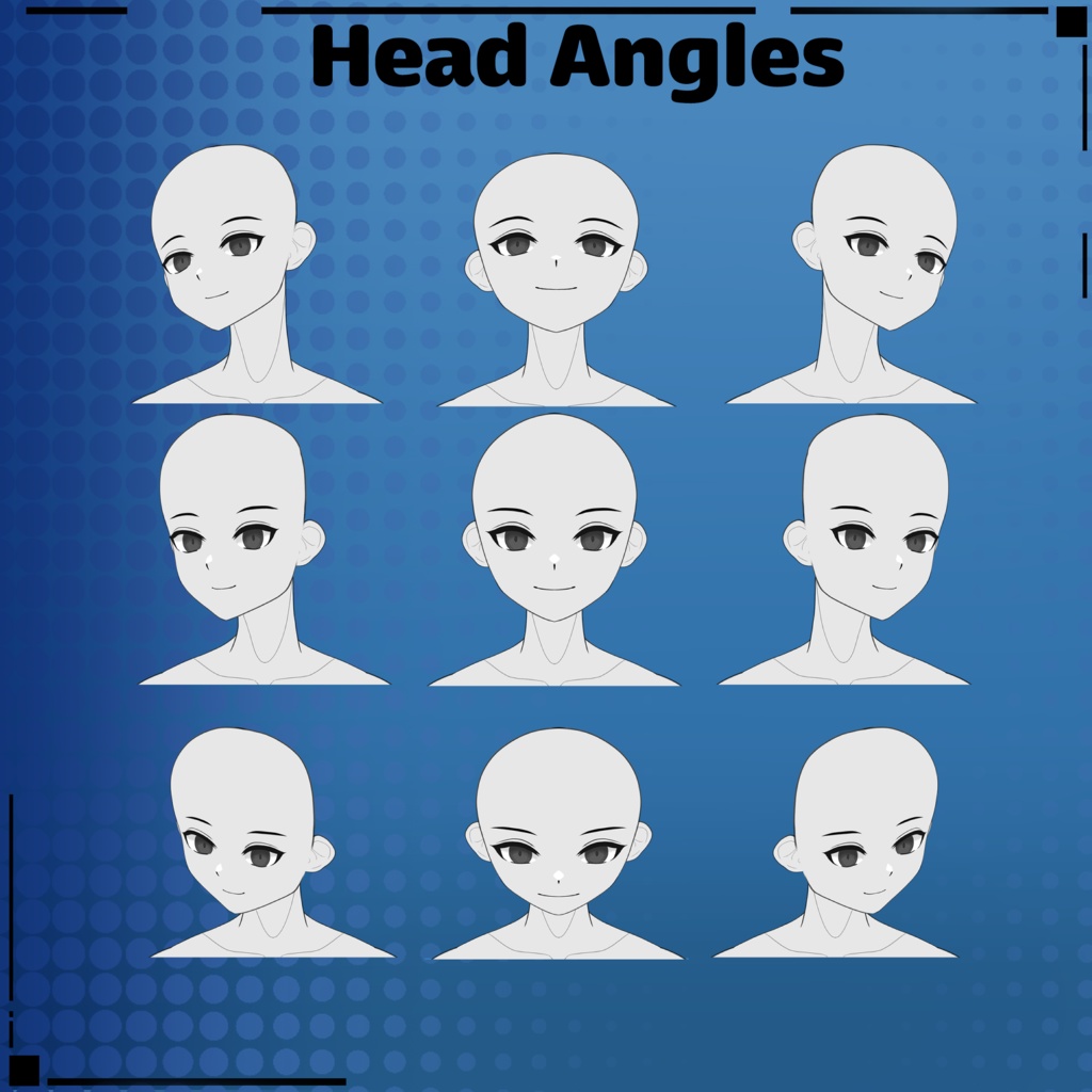 Vtuber Full Body Base V2