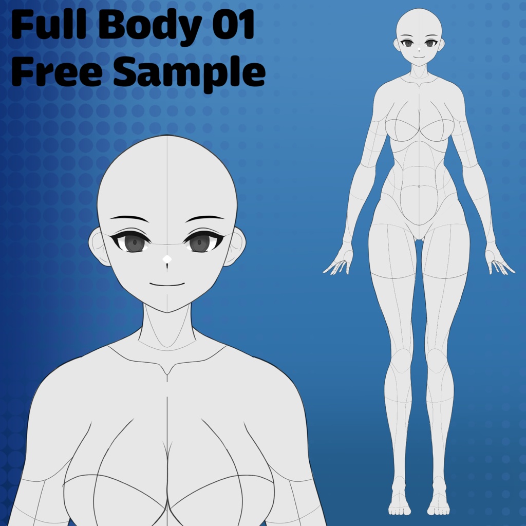 Free Full Body 01 Sample Model