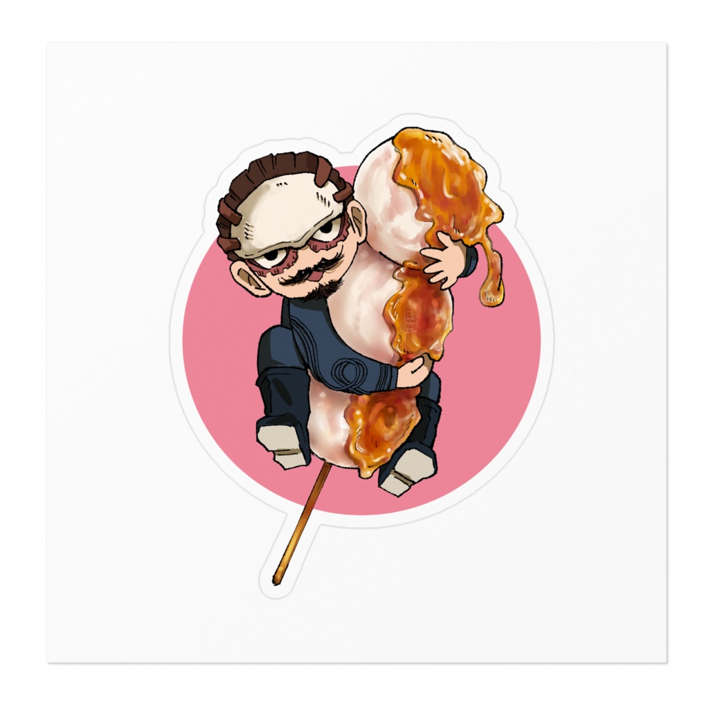 団子ステッカー(鶴見中尉)