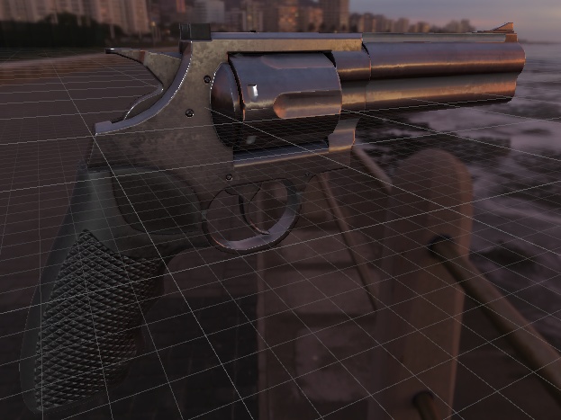 【3Dモデル】357マグナムリボルバー