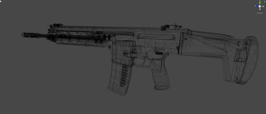 【3Dモデル】自衛隊20式5.56mm小銃アサルトライフル