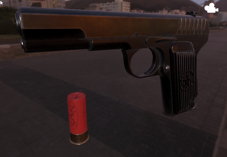 【3Dモデル】TT33、トカレフ+キングスマンカスタム