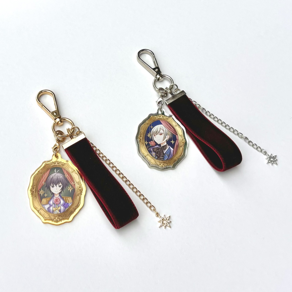 蘭堂くん・周一くんバッグチャーム