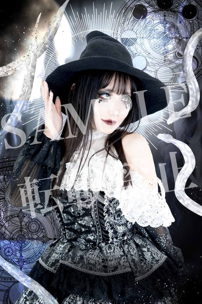 【紫雪れのん】アー写ブロマイド(ｻｲﾝ入り)