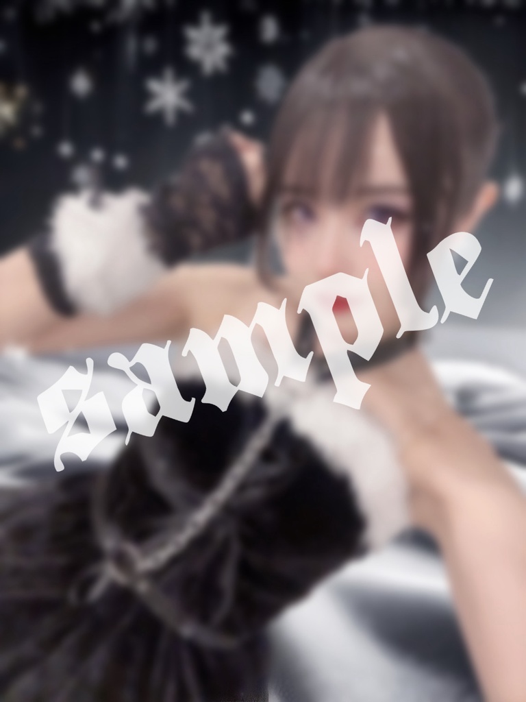 【れのん】Xmas🎄ブロマイド(ｻｲﾝ+ﾃﾞｺ)【5枚限定】