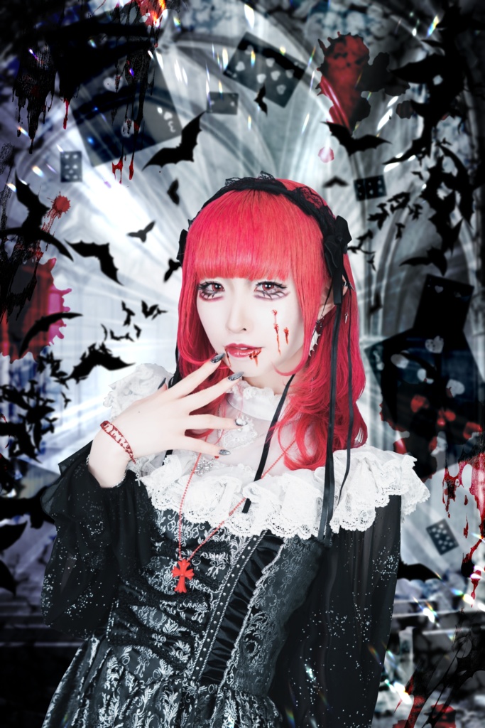 アリス🦇新アー写ポストカード(サイン入り)
