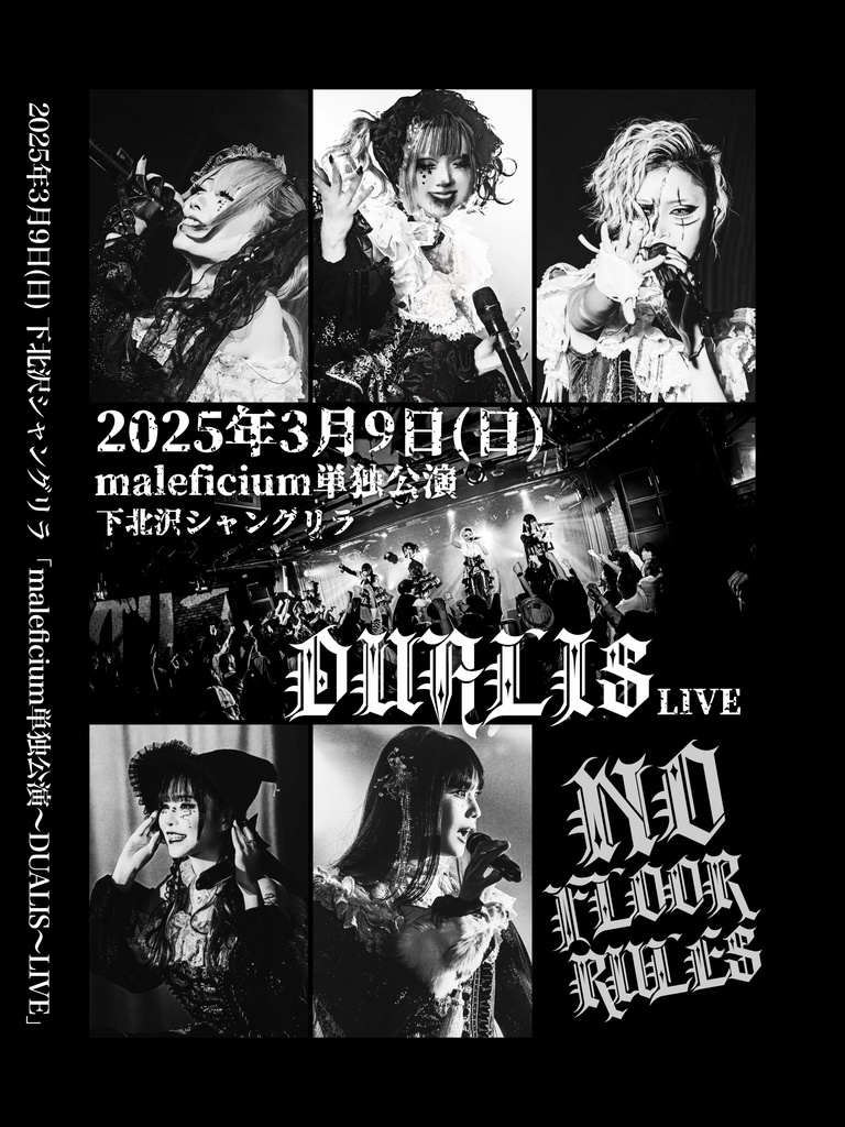 『DUALIS』ワンマンLIVE DVD