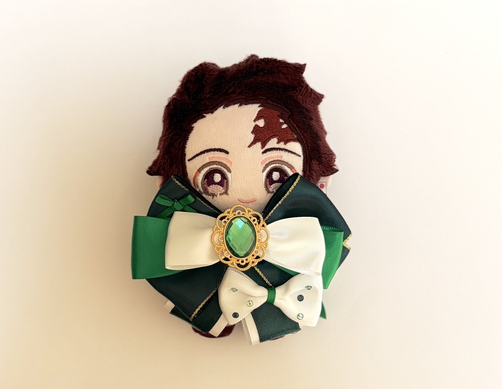 ハンドメイド ぬい服 リボン
