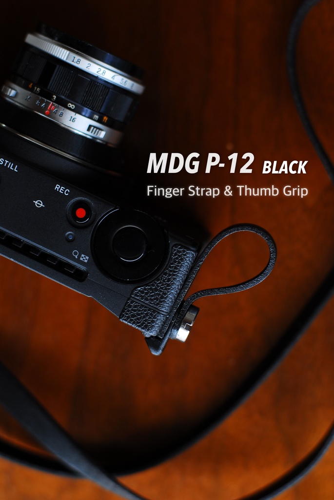 MDG P-12 BLACK    Finger Strap & Thumb Grip for SIGMA fp & fp L