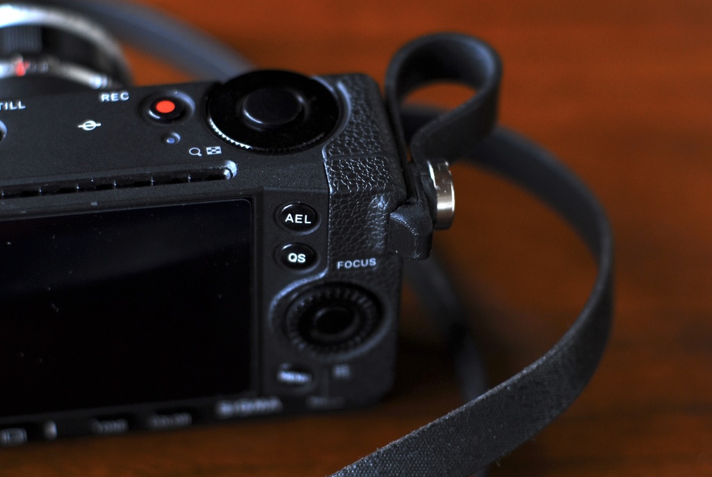 MDG P-12 BLACK    Finger Strap & Thumb Grip for SIGMA fp & fp L