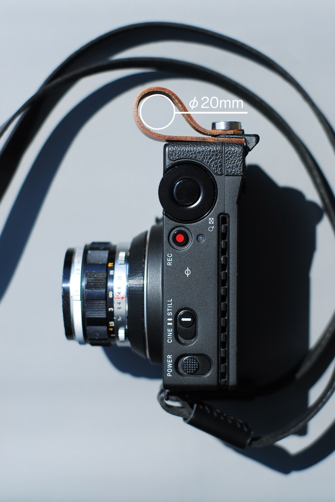 MDG P-12 BROWN Finger Strap & Thumb Grip for SIGMA fp & fp L