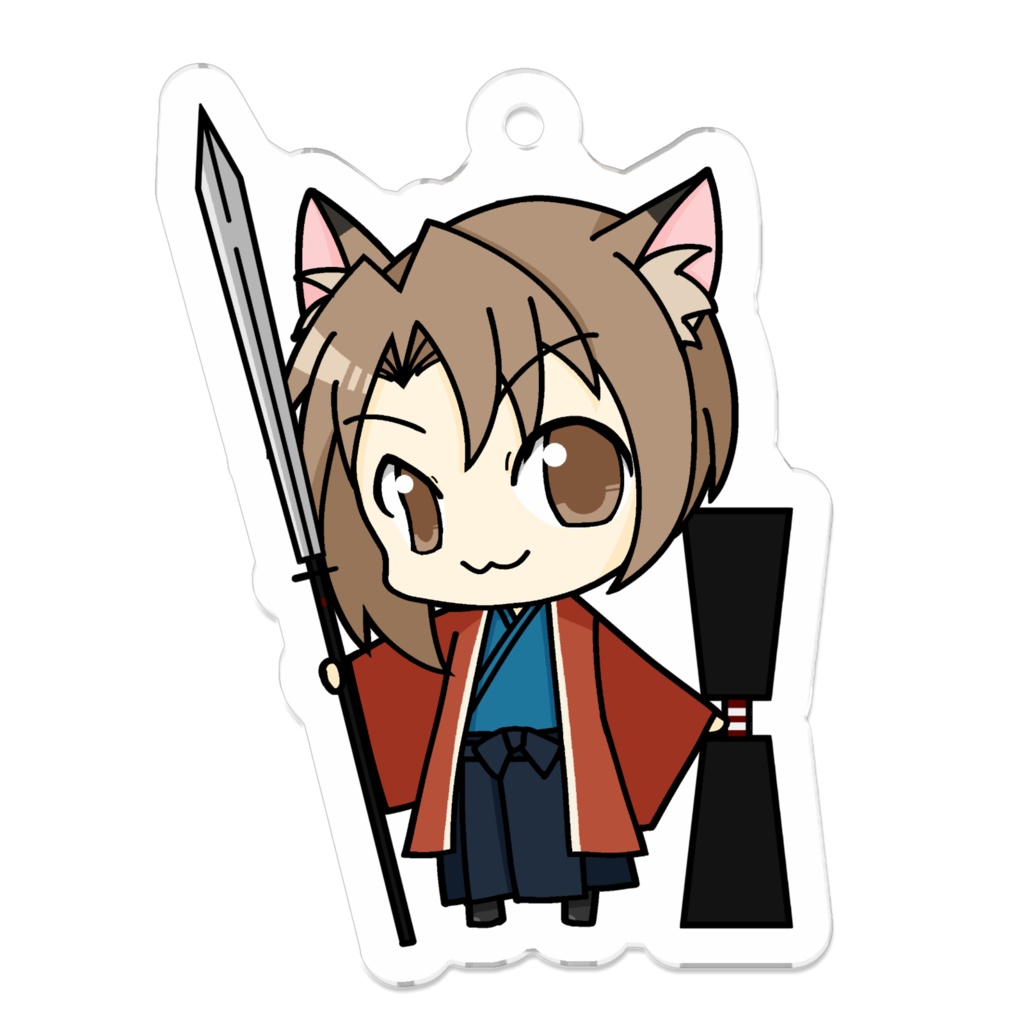 日山楽アクリルキーホルダー