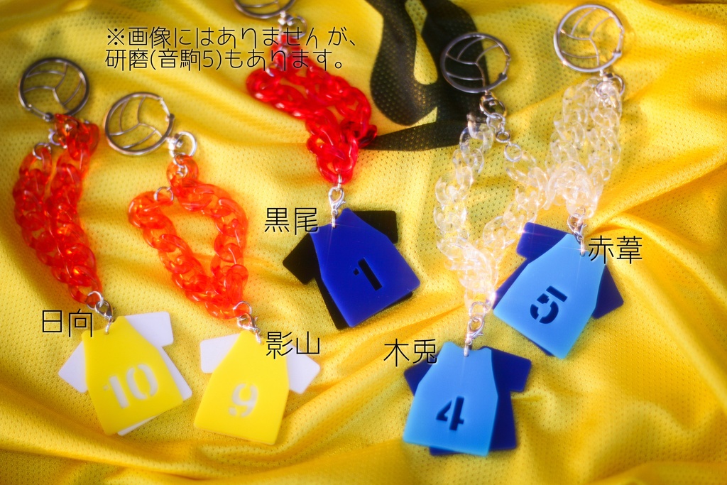 HQ!!夏合宿バッグチャーム