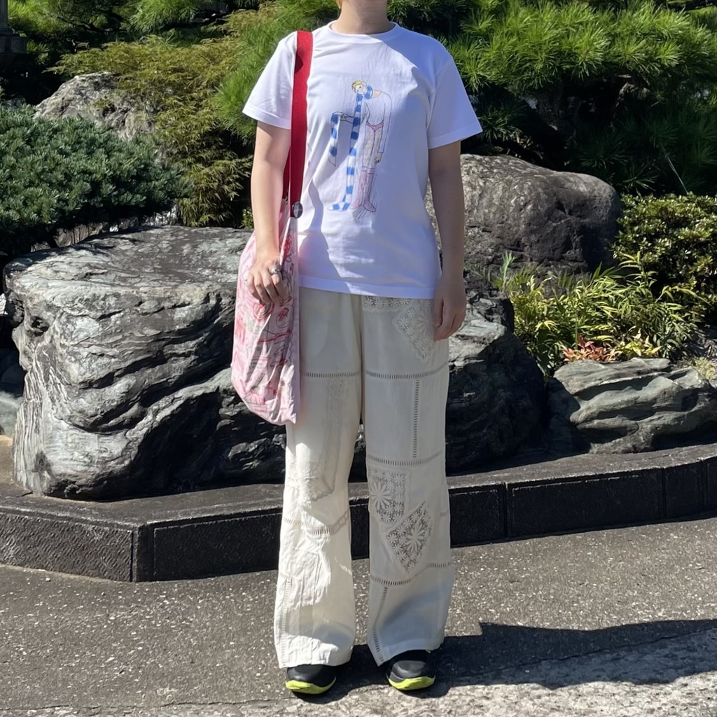 ドローイングTシャツ