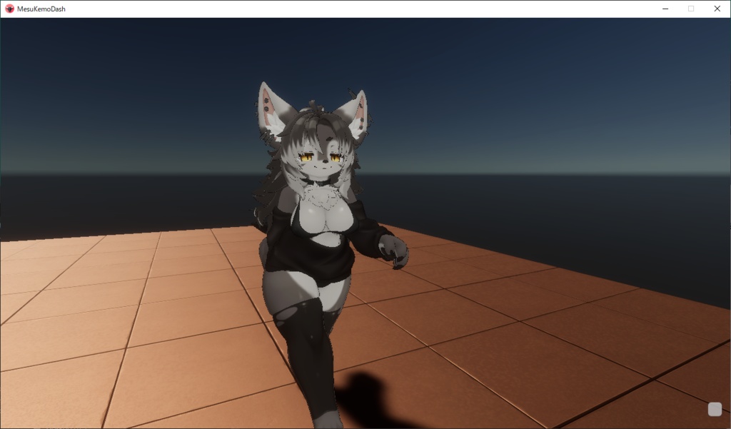 MesuKemoDash Alpha版 開発初期Ver